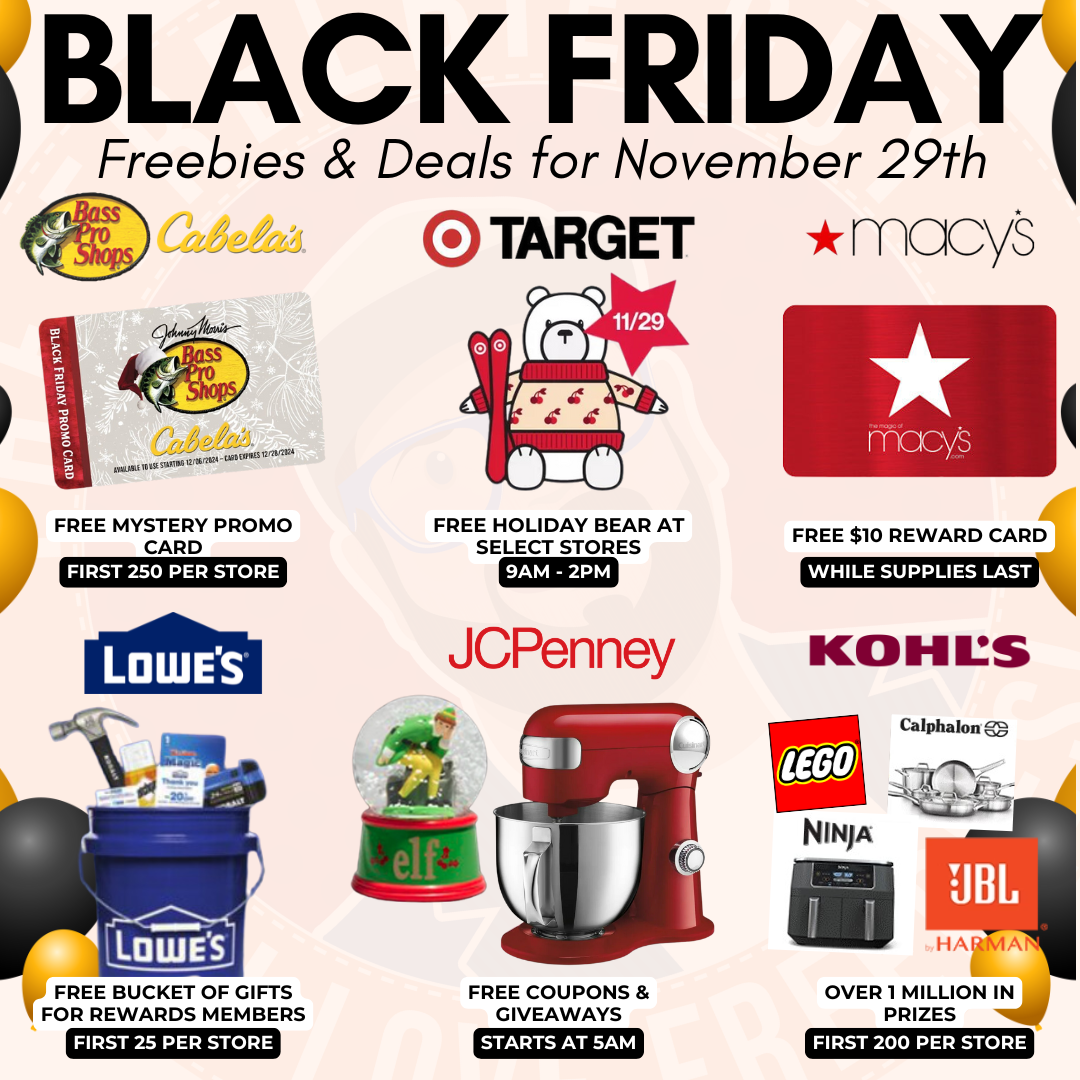 Black Friday Freebies Deals 1 Black Friday Freebies Deals 1