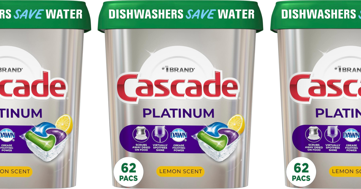 Cascade Dishwasher Detergent Pods