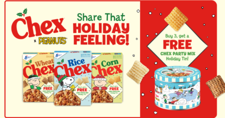 Chex x Peanuts Tin