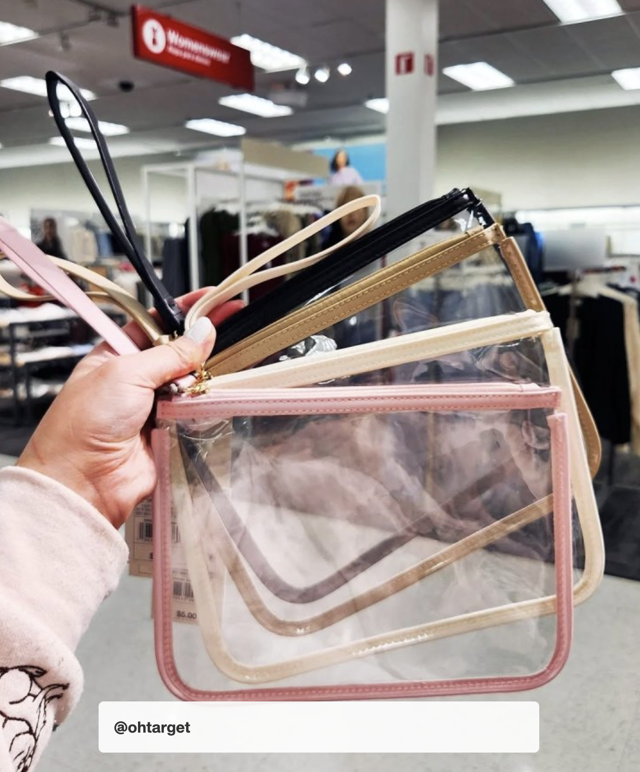 Clear Travel Wristlets Clear Travel Wristlets