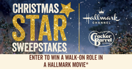 Cracker Barrel Rewards Christmas Star Sweepstakes