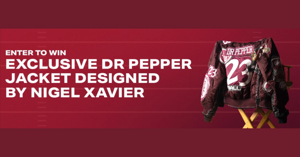 Dr Pepper Perks Jacket Sweepstakes