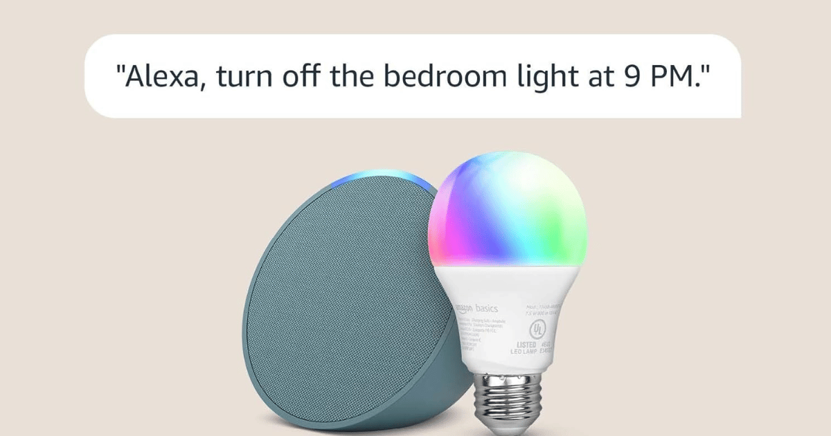 Echo Pop and bulb Echo Pop and bulb