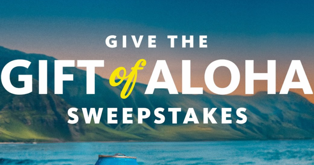 Give the Gift of Aloha Sweepstakes
