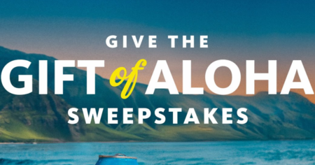 Give the Gift of Aloha Sweepstakes