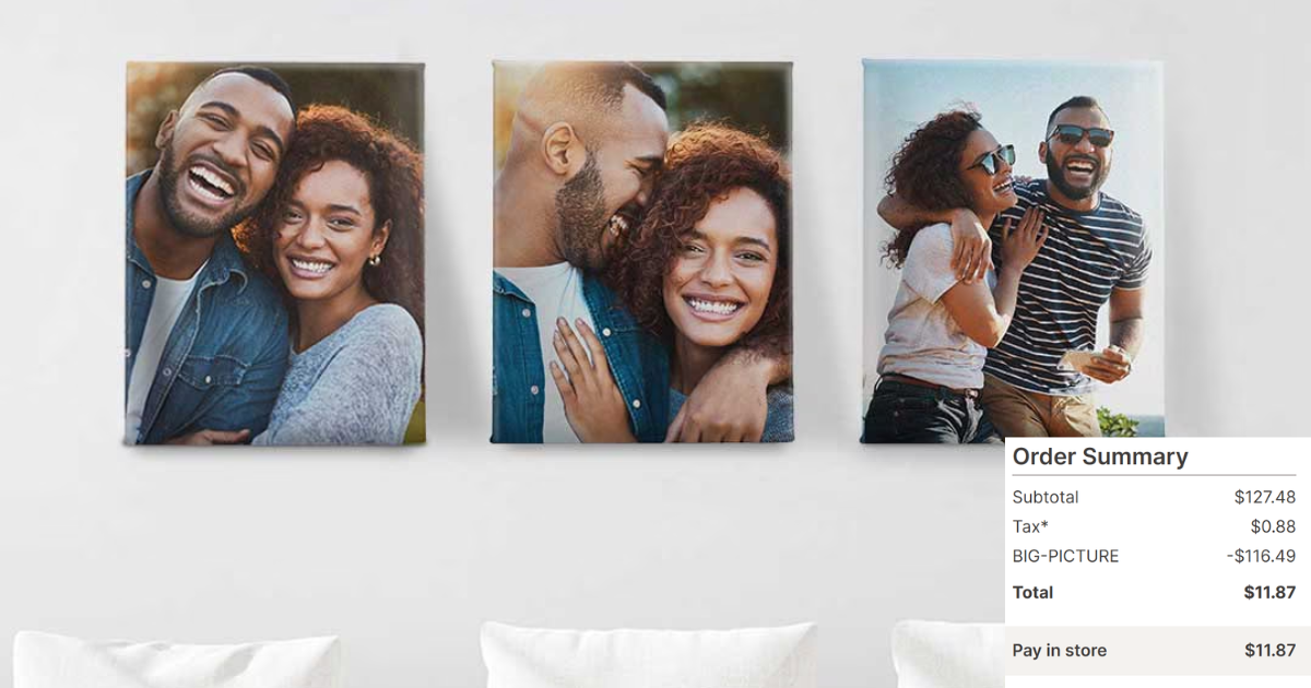 HOT PRICE!! Score a Canvas Set Of 3 at Walgreens!!