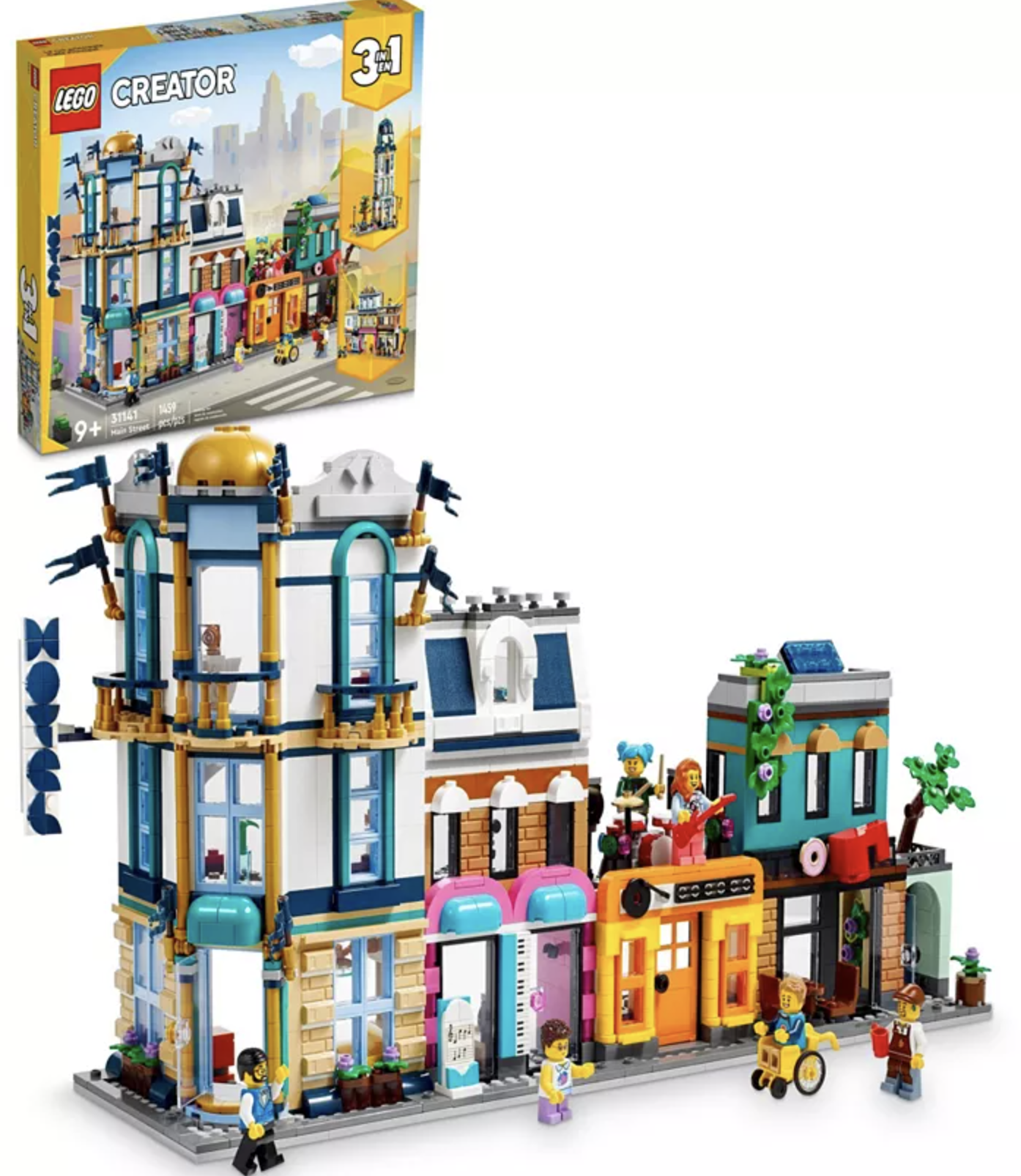 LEGO Creator 31141 Main Street Toy Minifigure Building Set LEGO Creator 31141 Main Street Toy Minifigure Building Set