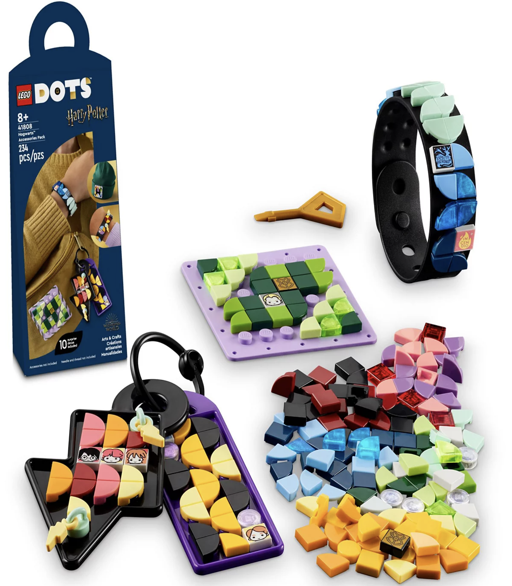 LEGO DOTS Hogwarts Accessories Pack 41808 Building Set LEGO DOTS Hogwarts Accessories Pack 41808 Building Set