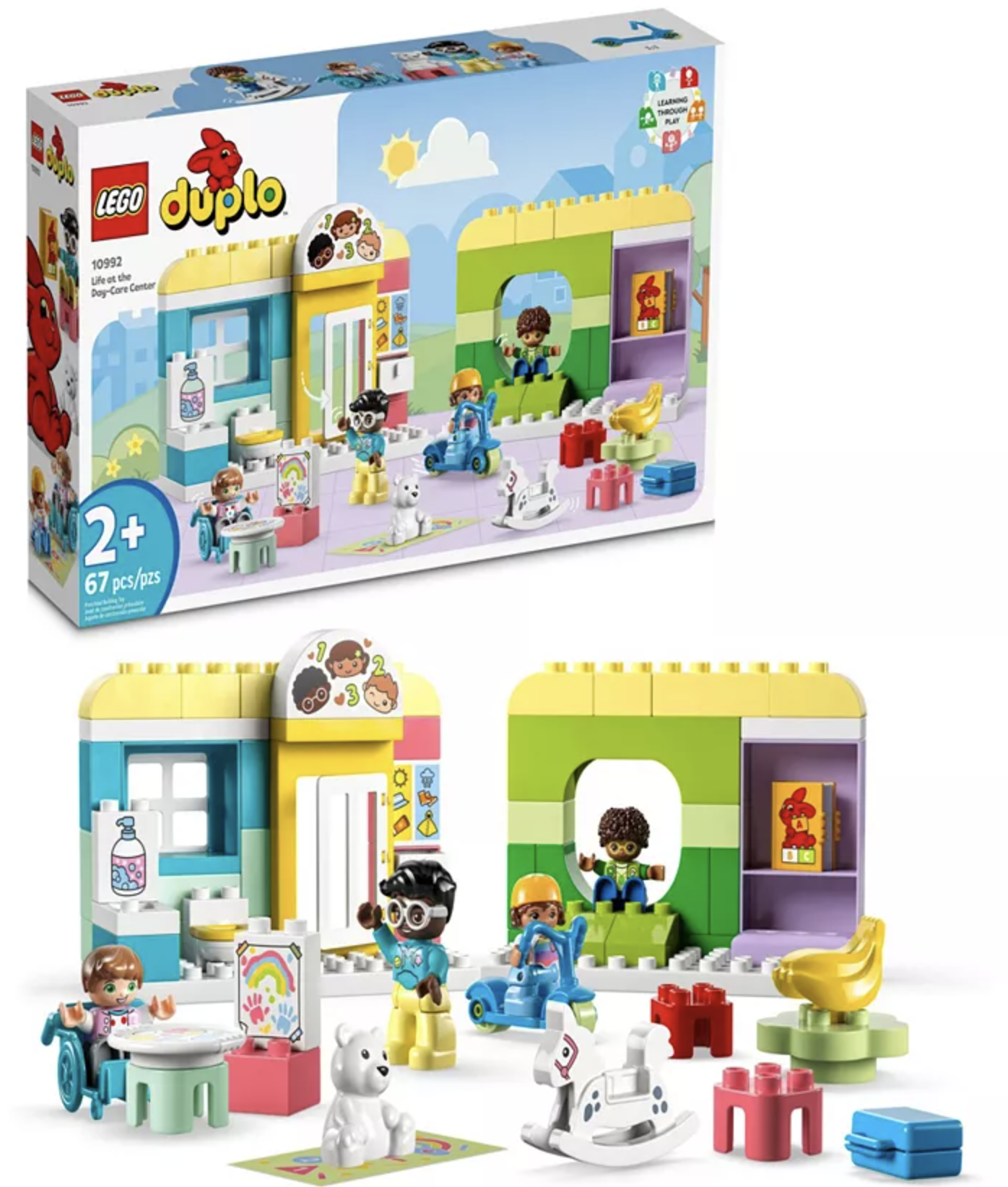 LEGO DUPLO Town 10992 Life At The Day Care Center Toy STEM Building Set LEGO DUPLO Town 10992 Life At The Day Care Center Toy STEM Building Set