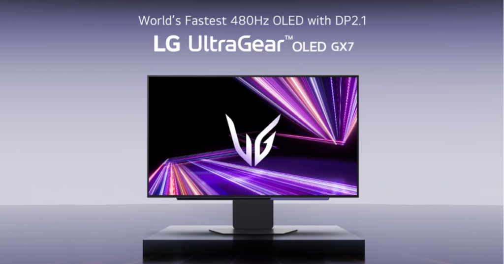 LG UltraGear World s Fastest 480Hz OLED with DP 2 1 Jasontheween Sweepstakes