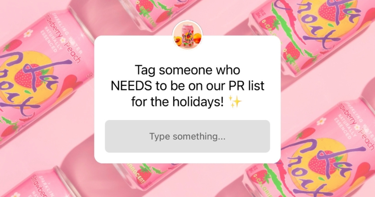 La Croix Sparkling Water PR Holiday List Giveaway La Croix Sparkling Water PR Holiday List Giveaway