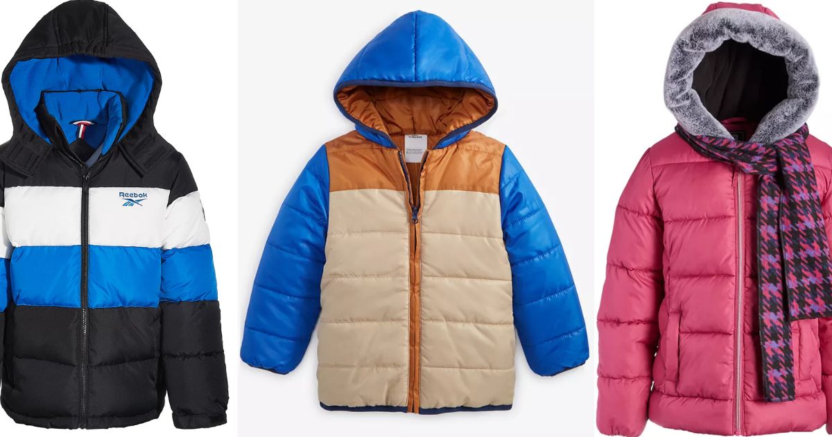 Macy s Puffer Jackets row of puffer jackets
