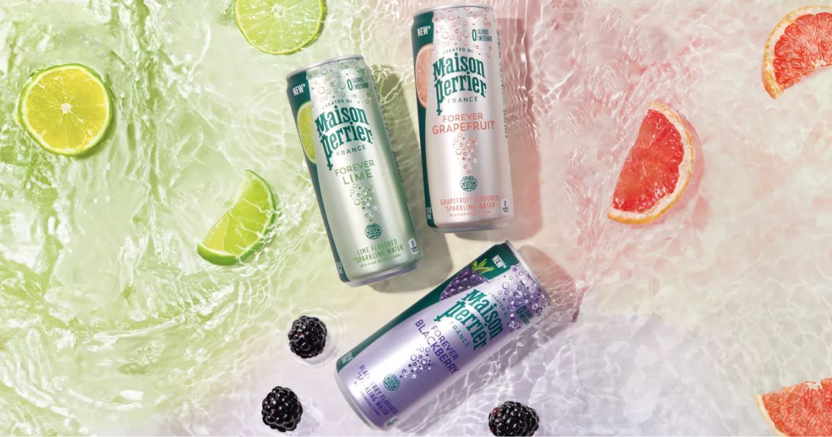 Maison Perrier Maison Perrier sparkling water cans
