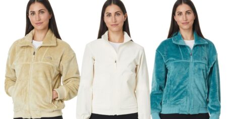 women wearing The North Face Jackets