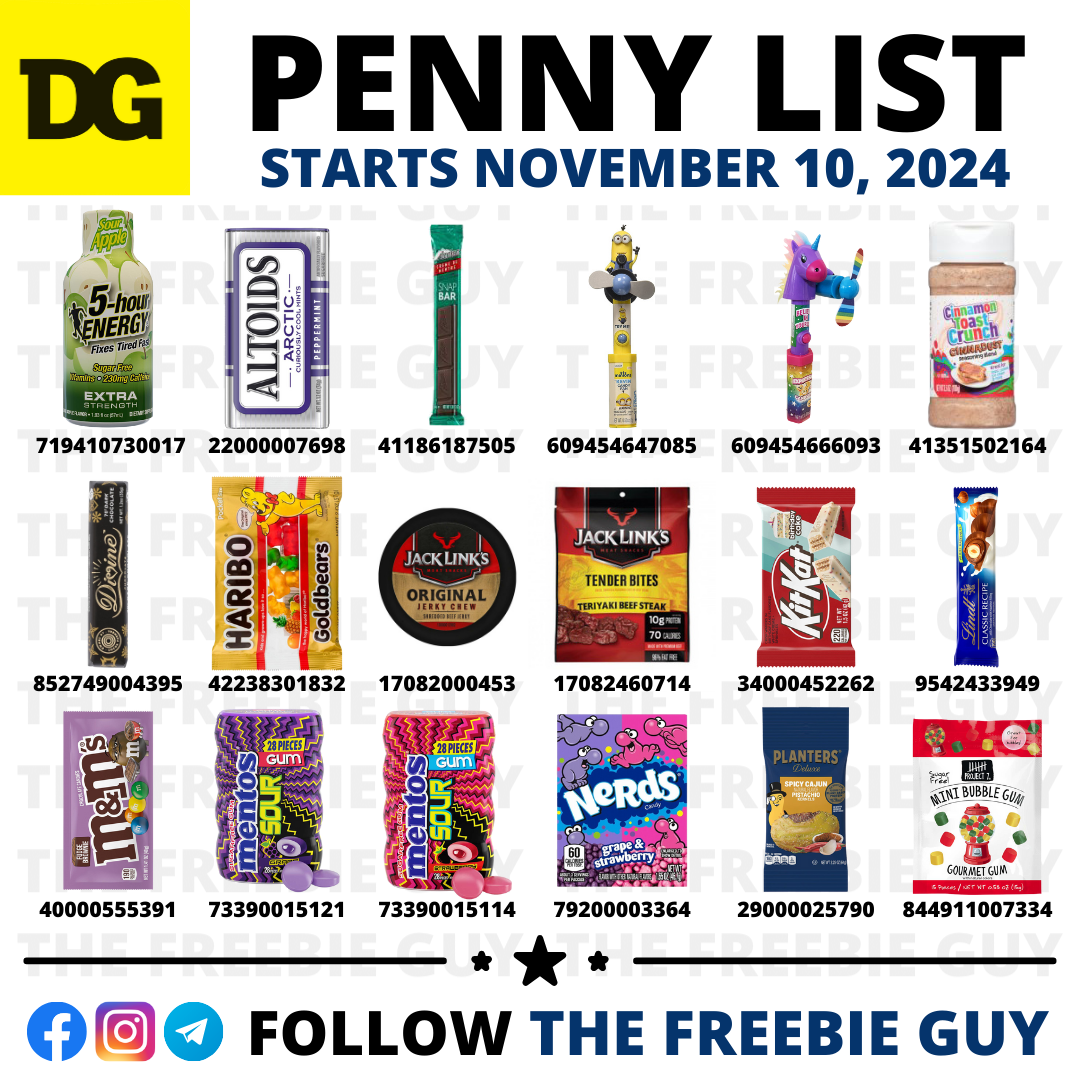 Penny List Visual 1110