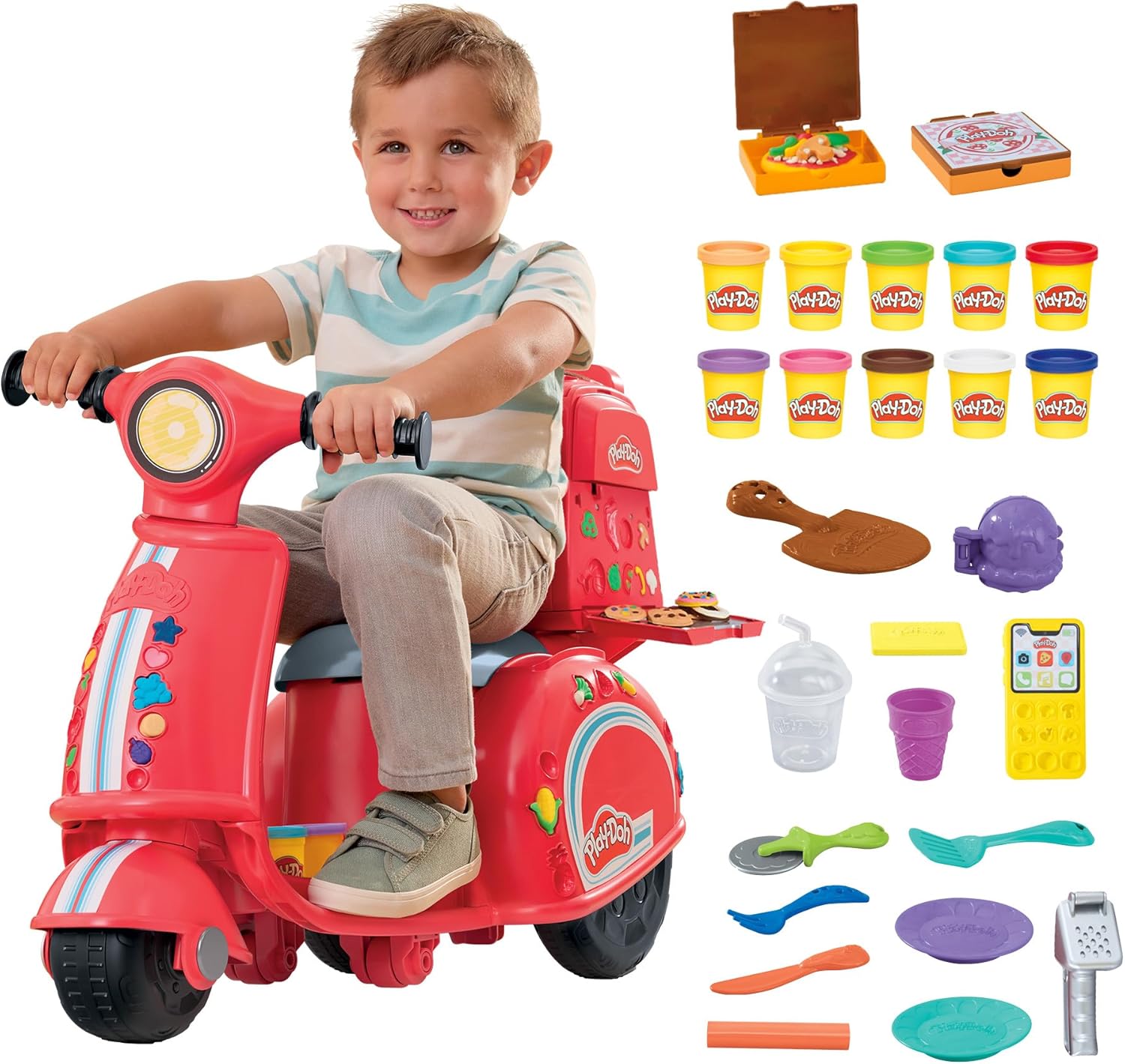 Play Doh Pizza Delivery Scooter Play Doh Pizza Delivery Scooter