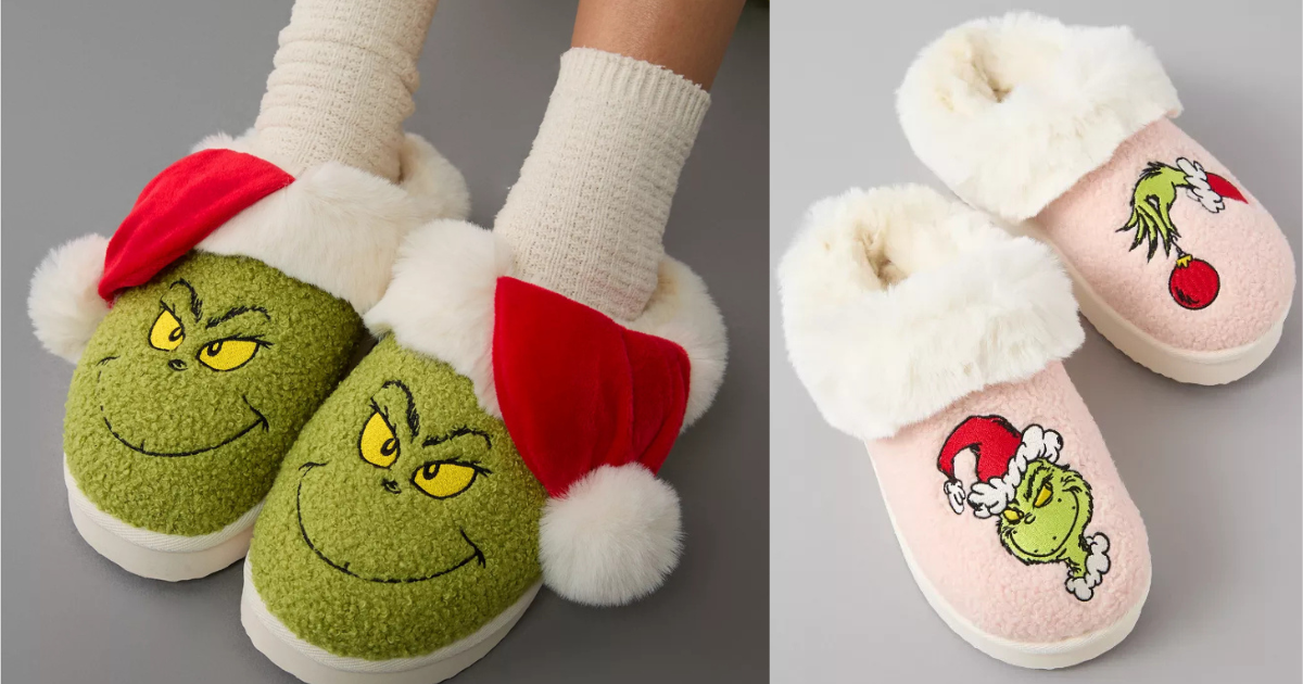 grinch slippers ae grinch slippers ae