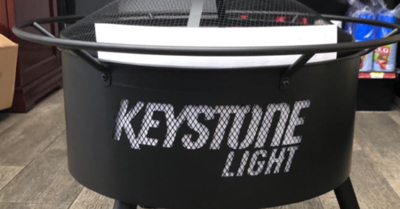 keystone light firepit