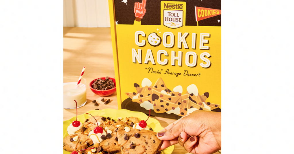 nestle cookie nachos