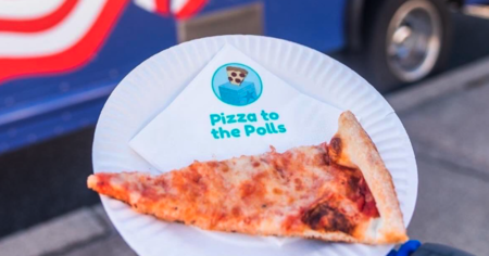 pizza to the polls