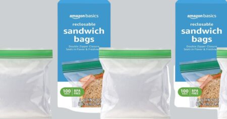 AmazonBasics Sandwich Bags