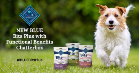 Apply to be a Blue Buffalo NEW BLUE Bits Plus with Functional Benefits Chatterbox with Ripple Street