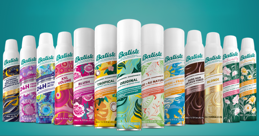 BATISTE DRY SHAMPOO BATISTE DRY SHAMPOO