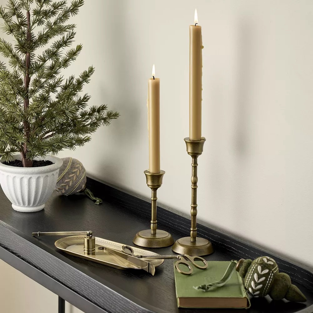 Brass Candle Set