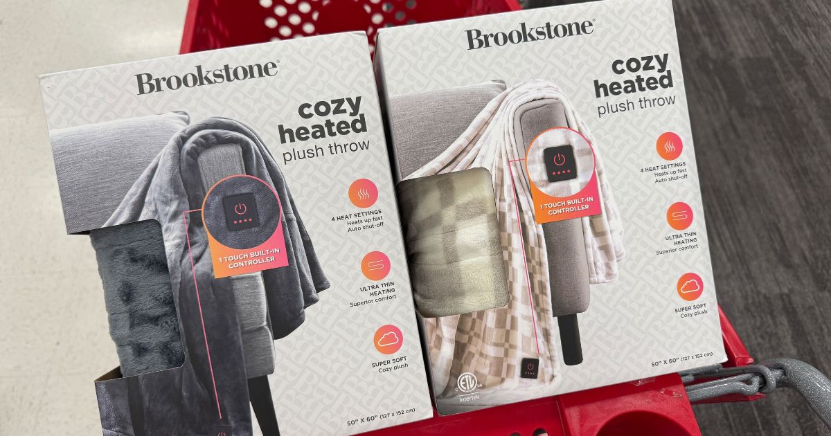 Brookstone Heated Throw 1