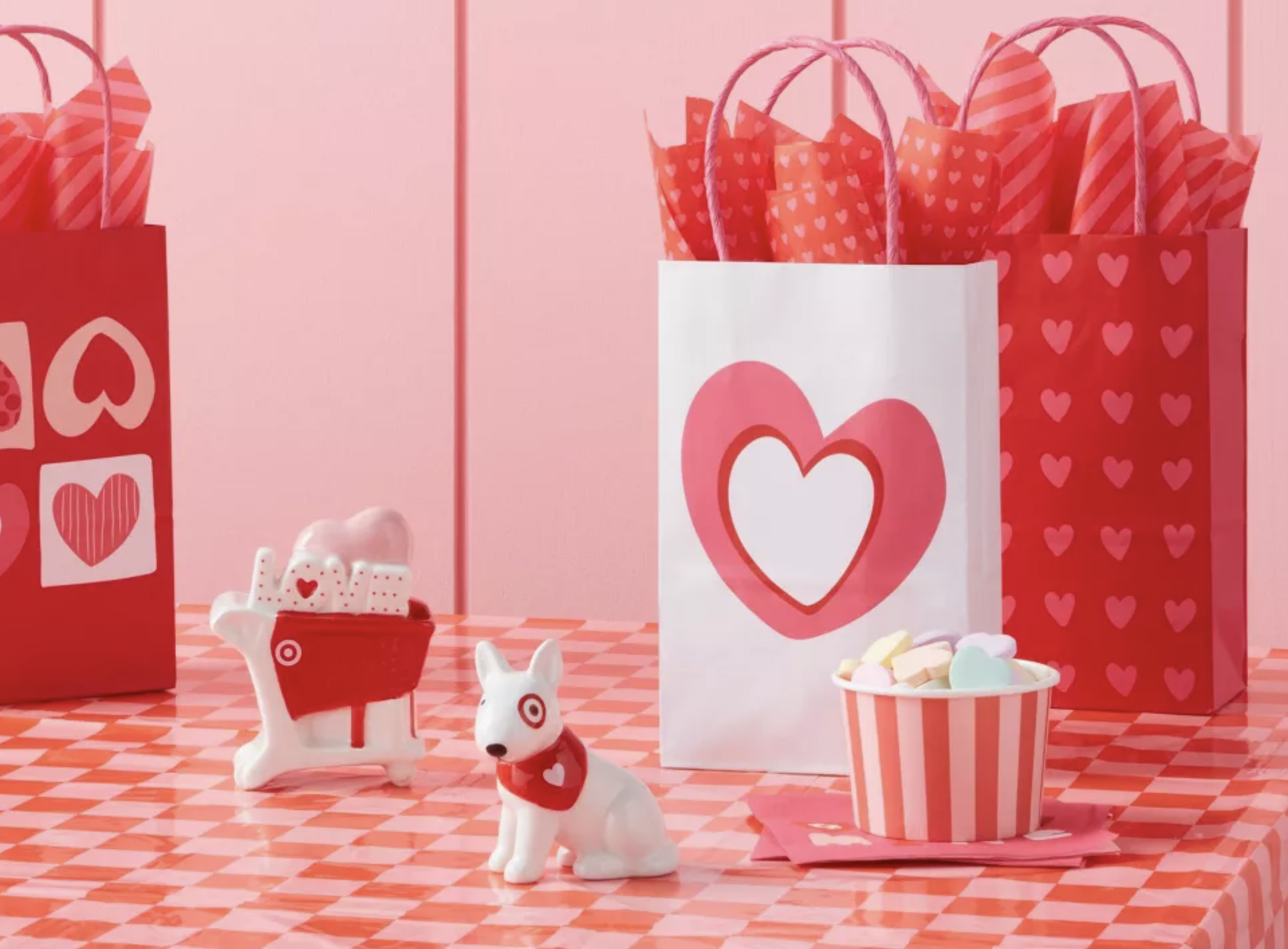 Ceramic Dog and Cart ceramic dog and cart