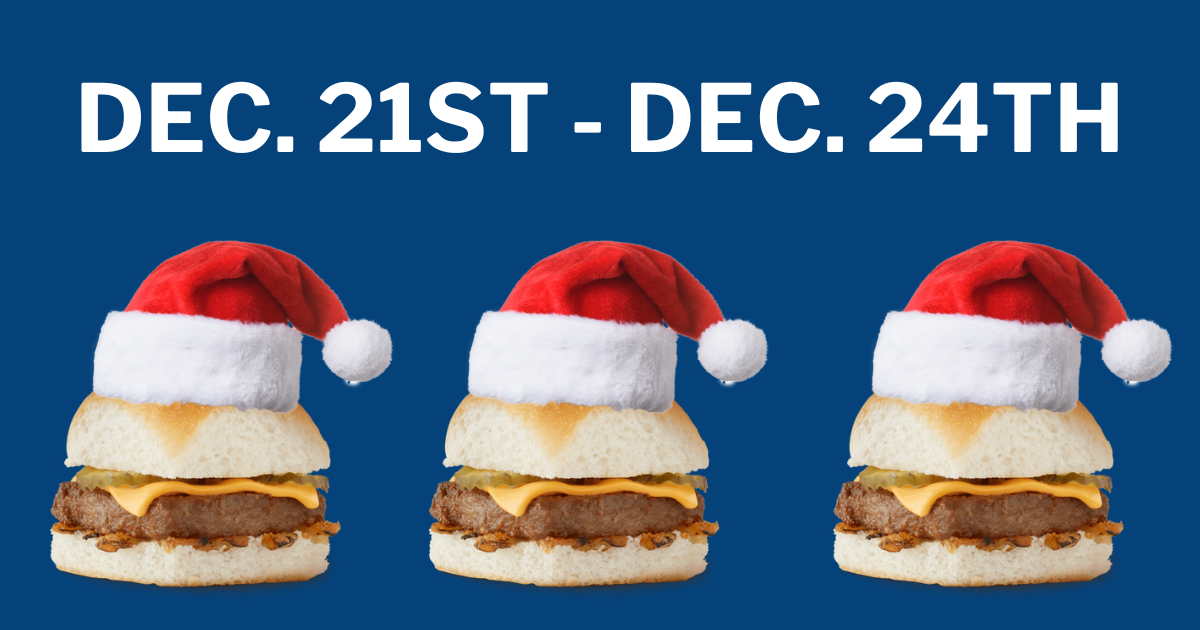 Free Drinks or Sliders at White Castle for wearing a Santa Claus Costume 2