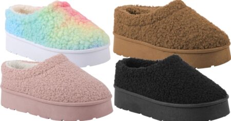 Girls Platform Slippers
