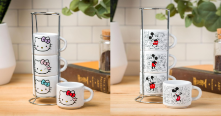 Hello Kitty Mug Set and Mickey Mouse Mug Set