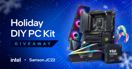 Intel x SamsonJC22 Holiday DIY PC Kit Giveaway