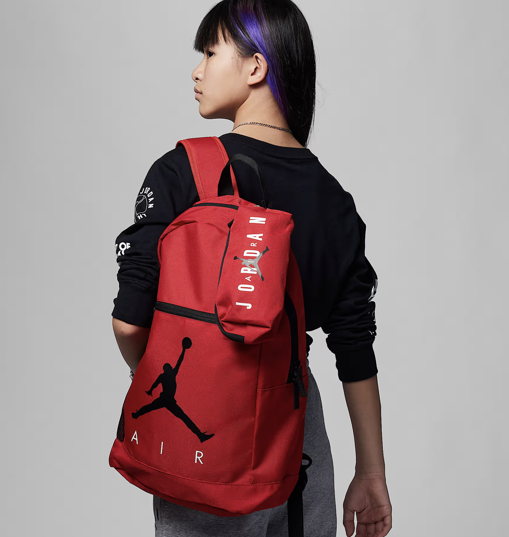 Jordan Air School Big Kids Backpack 17L Jordan Air School Big Kids Backpack 17L