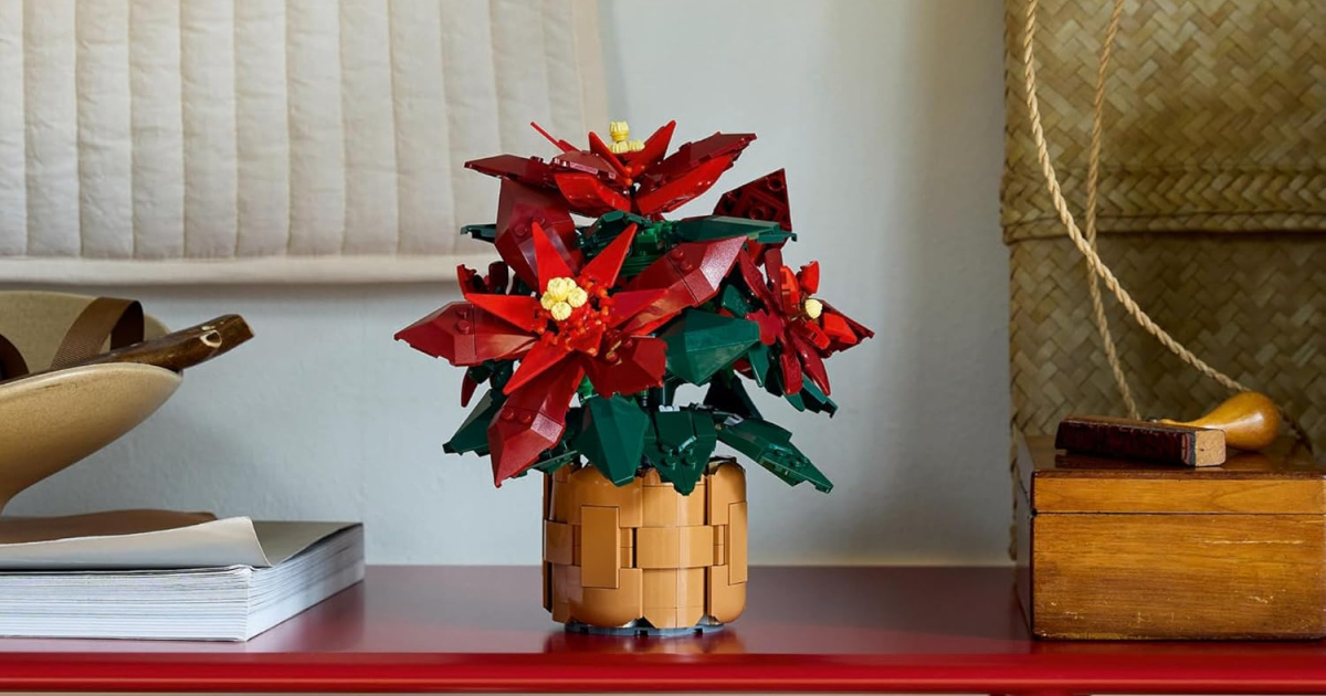 LEGO Poinsettias