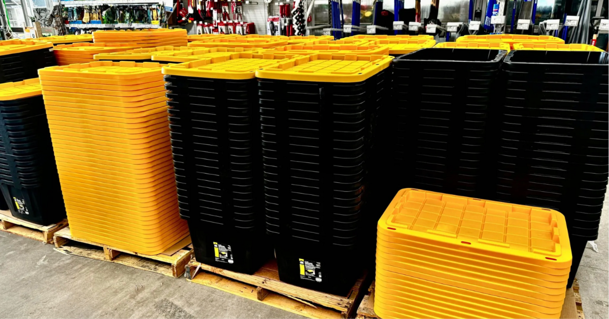 Lowe s Storage totes Lowe s Storage totes