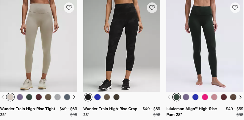 Lululemon Leggings Lululemon Leggings