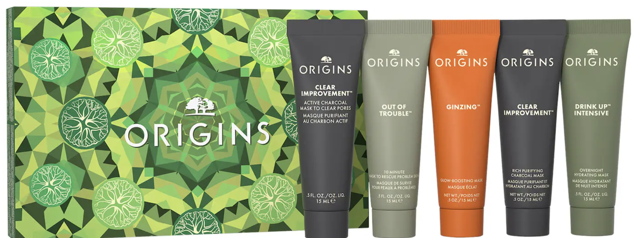 Origins MULTI MASKERS Five Mini Masking Essentials Gift Set Origins MULTI-MASKERS Five Mini Masking Essentials Gift Set