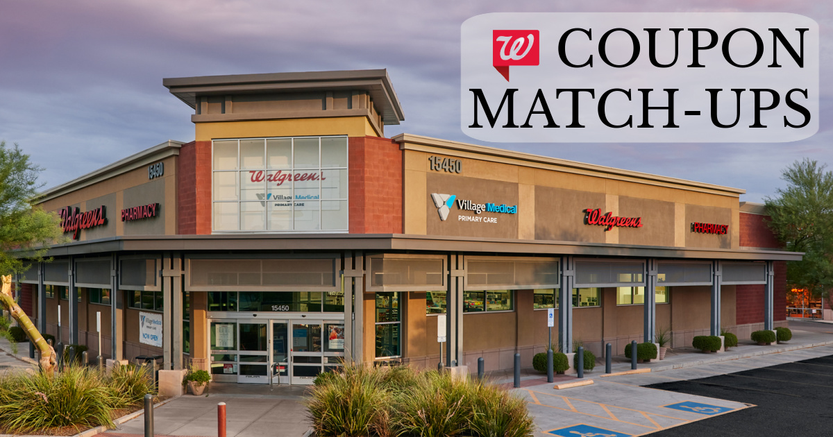Walgreens Coupon Match Ups Walgreens Coupon Match Ups