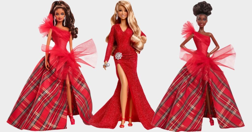 barbie holiday dolls