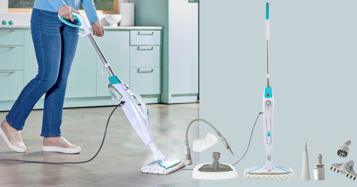 bissell steam mop