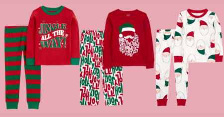 carters christmas pjs