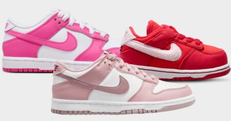 pink nike dunk
