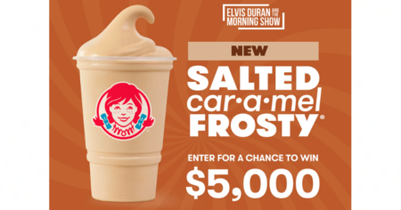 salted caramel frosty promotion