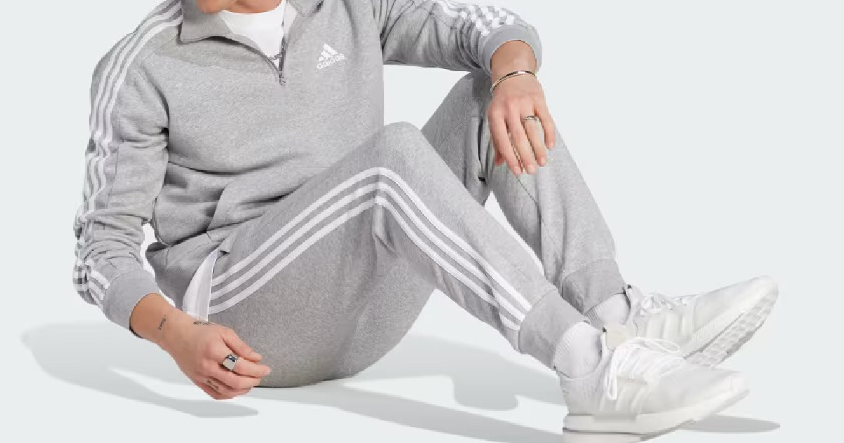 Adidas Mens Fleece Pants