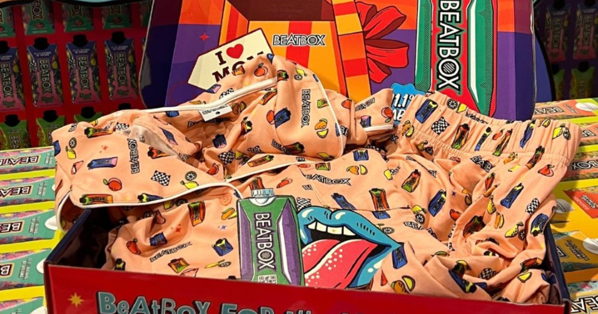 BEATBOX Beverages Pajamas Giveaway