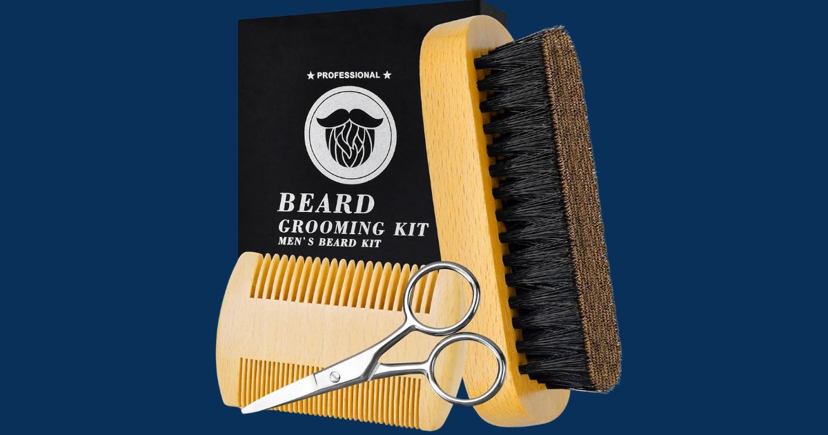 Beard Brush Gift Set