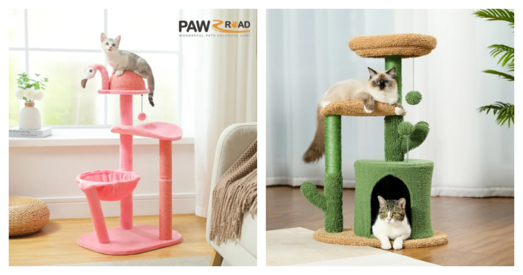 Cat trees fun Cat trees fun