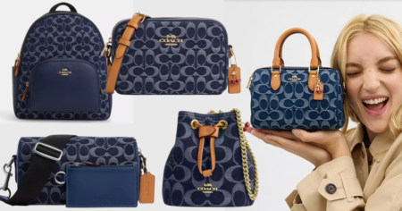 Coach Denim and Cherries